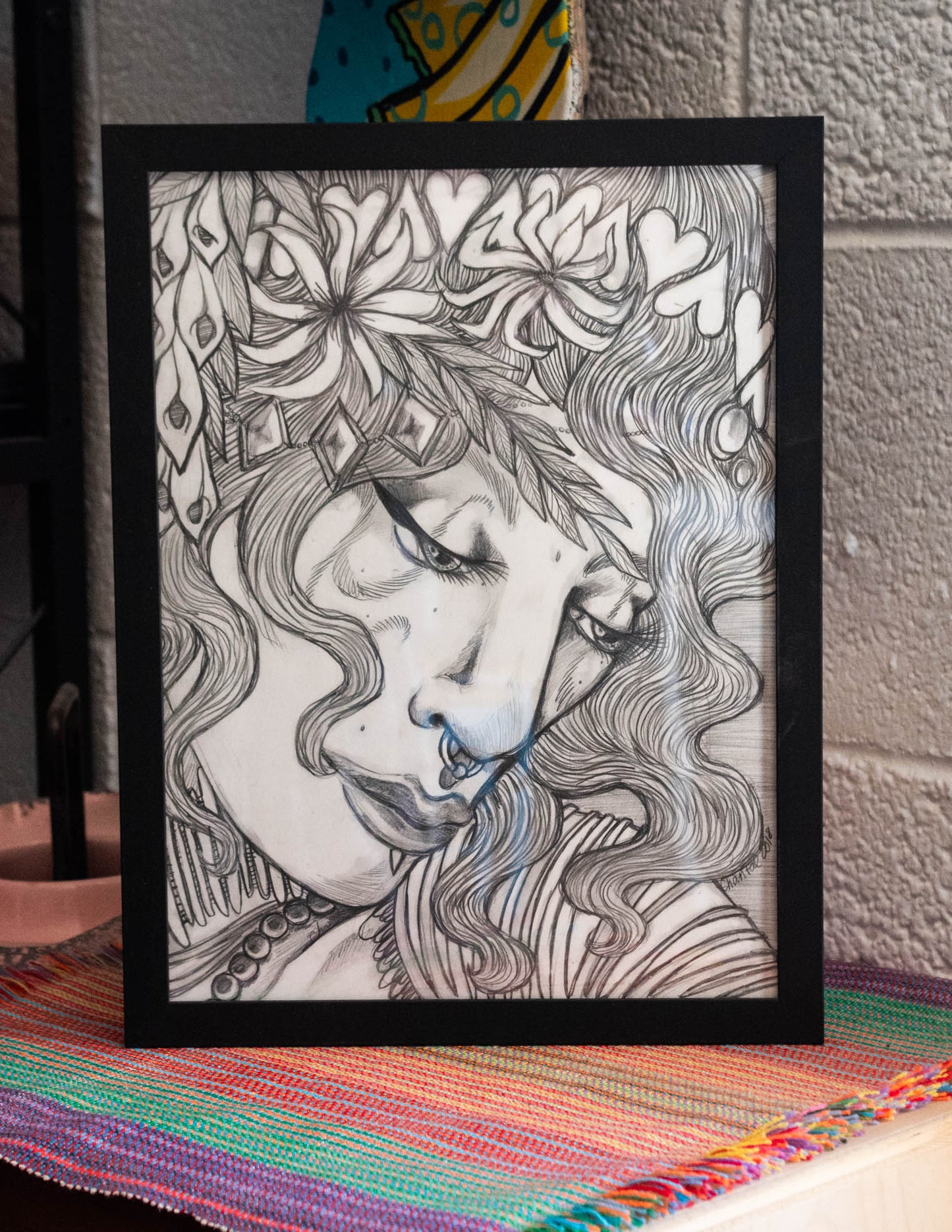 "Howl" Original Illustration