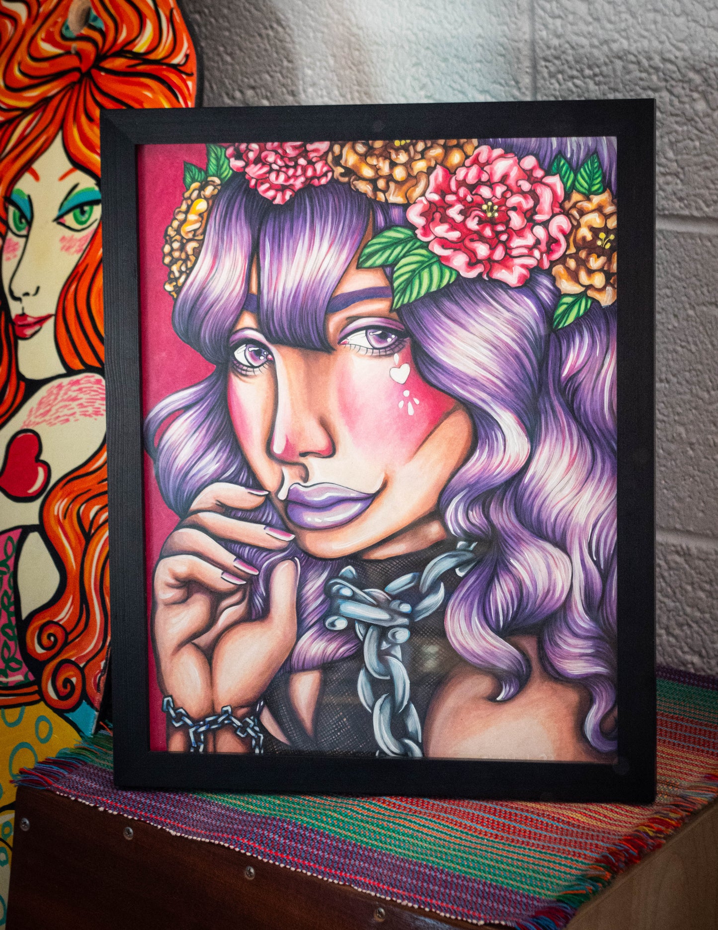 "Lavender & Chains" Original Illustration