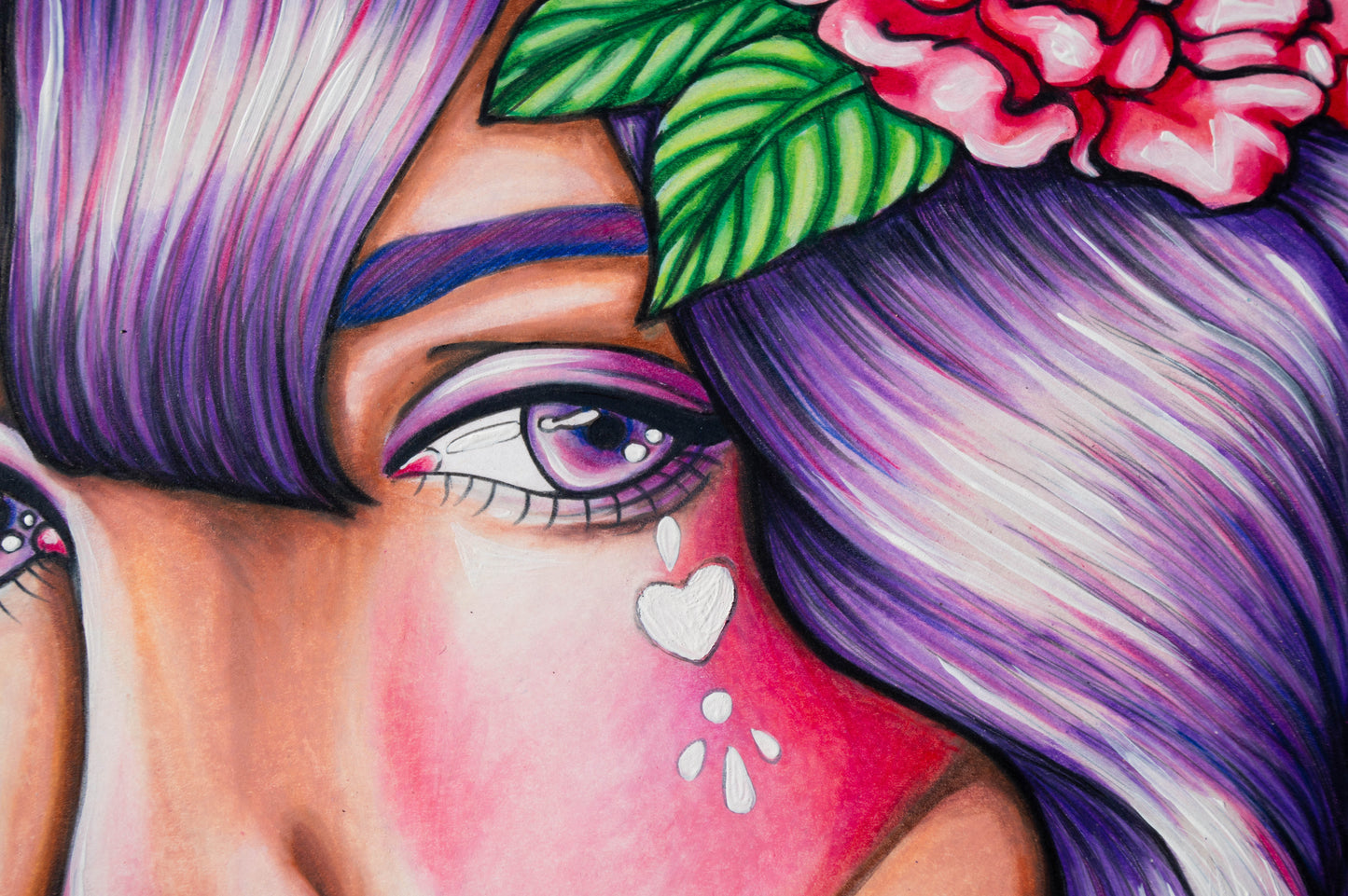 "Lavender & Chains" Original Illustration