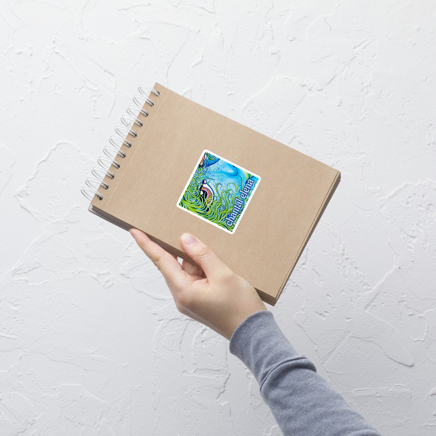 Windswept Holographic Vinyl Sticker