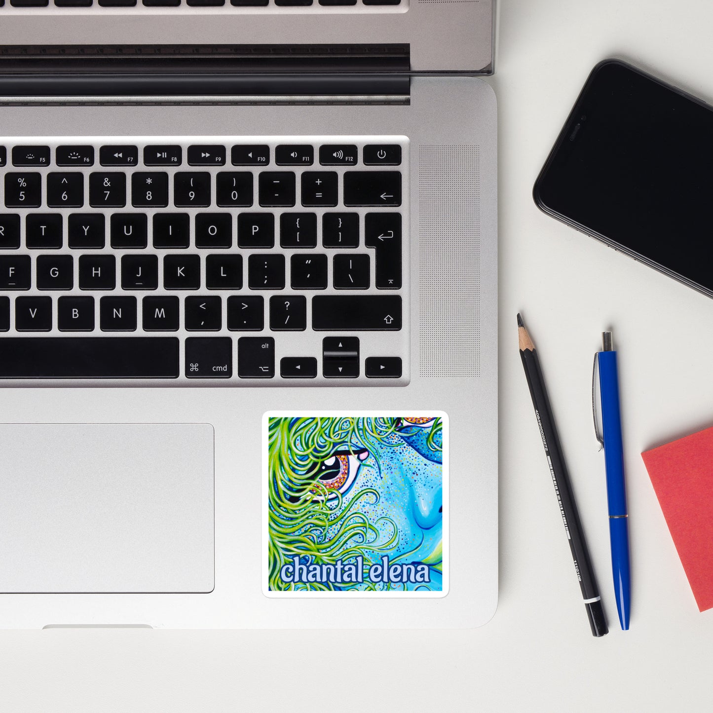 Windswept Holographic Vinyl Sticker