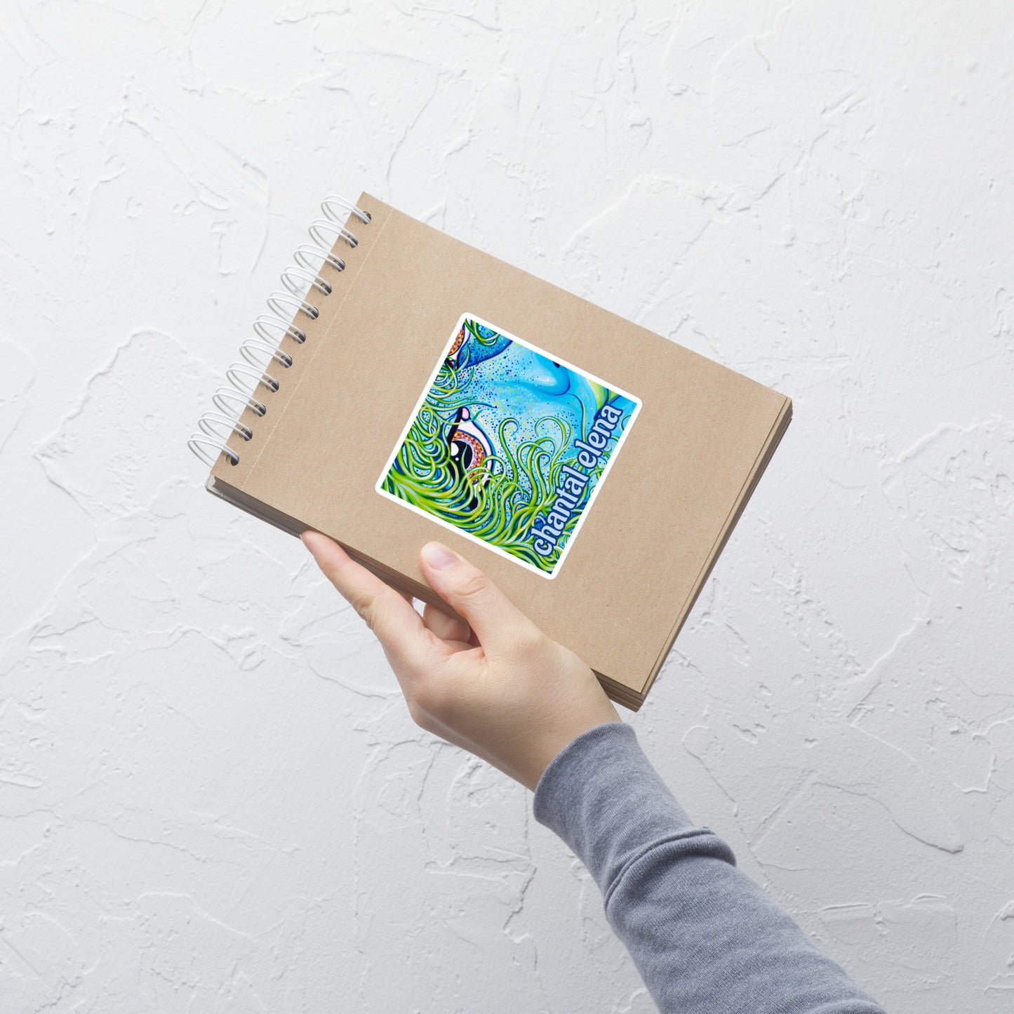 Windswept Holographic Vinyl Sticker