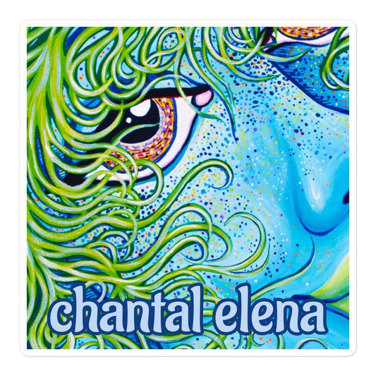 Windswept Holographic Vinyl Sticker
